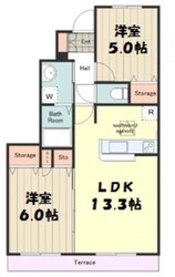 メゾンＣｈｅｌｓｅａの物件間取画像